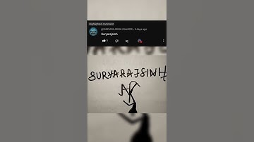 SURYARAJSINH 💥 Logo | Comment your names 👀 #shorts #logo