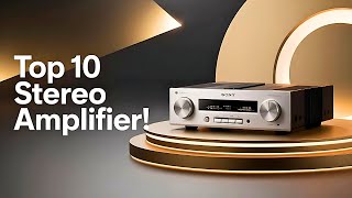 Top 10 Best Stereo Amplifiers 2025 – Don’t Buy One Until You See This!