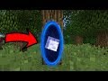 Minecraft SHOOTING A PORTAL TO THE MOON / TRAVEL TO THE MOON AND SEE ALIENS !! Minecraft Mods