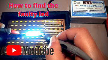 LED TV Backlight Tester