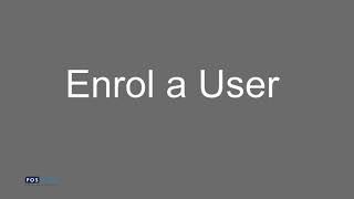 Posworx - Enroll users finger print