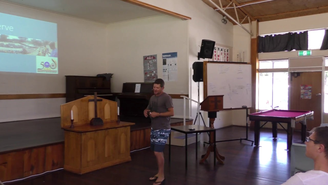Young Adults Retreat 2018 - Mick Hauser PNG missionary talk