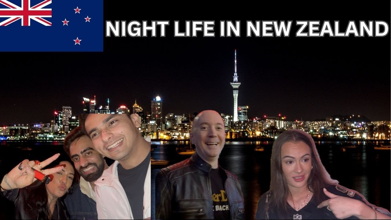 Auckland Nightlife Experience 🇳🇿 | Sky Tower Views & Party Vibes | Desi Vlog in New Zealand