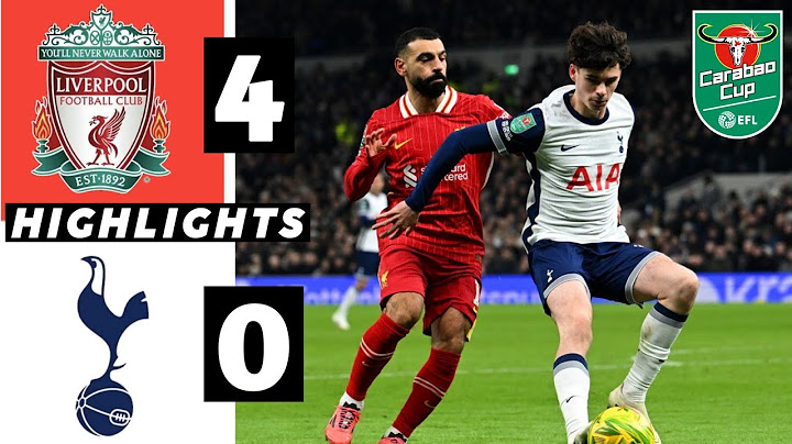 Highlights: Liverpool 4-0 Tottenham Hotspur | BRILLIANT Reds secure Wembley final!