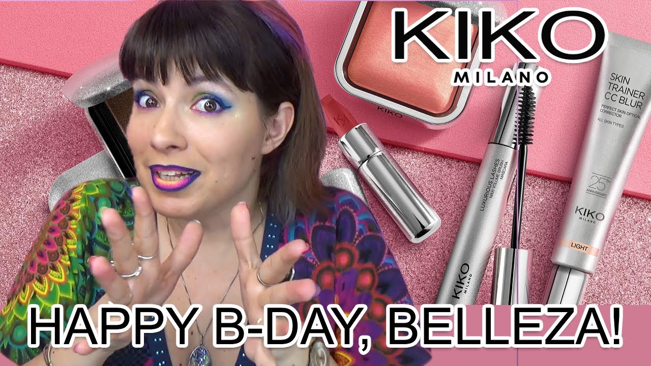 Kiko Milano 25th anniversary collection Happy Bday, bellezza! Review