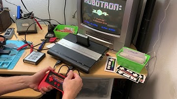 Robotron Atari 7800 Customer Test - RetroGameBoyz