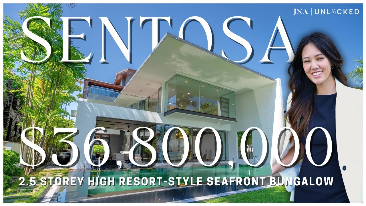 Sentosa 2.5 Storey Luxurious Resort-Style Seafront Bungalow | District 4