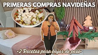 COMPRAS NAVIDEÑAS 🤎 RECETAS PARA BAJAR DE PESO + MI DIA COMO MAMÁ | GIS CUEVAS