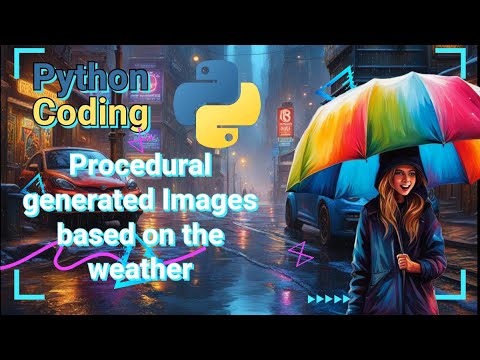 Python Coding for Beginner: procedural generated Images based on an API ...