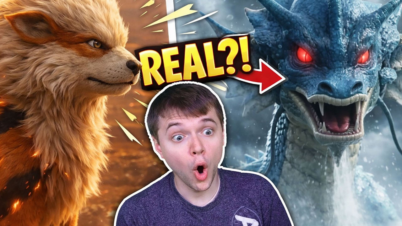 I Reacted to Pokemon in Real Life - Kanto Edition