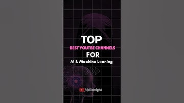 🚀 Top YouTube Channels to Learn AI & Machine Learning in 2025!  #learningmachine  #machineleaning