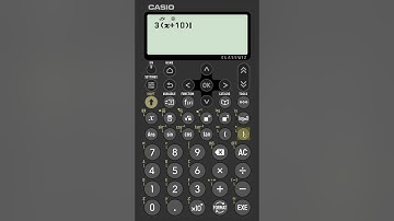 Using Solver For A Linear Equation On A Casio fx-991CW Classwiz | #shorts