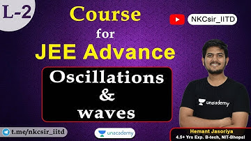 Oscillations & Waves Advanced Problem | Course for JEE Advanced 2021 | IIT JEE Physics | Hemant Sir