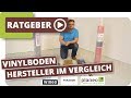 Vinylboden Hersteller im Vergleich