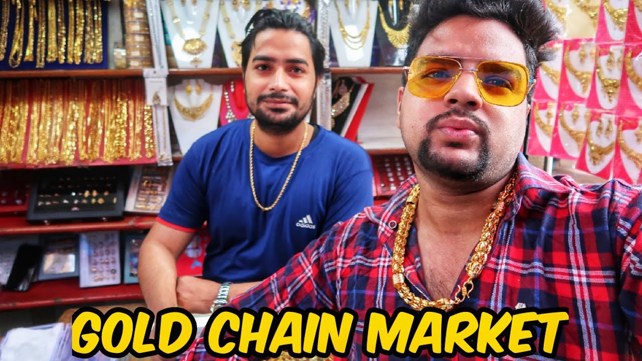 Gold Chain Replacement😁 - Men/Women Accessories Market in Delhi - YuDi Ki Video
