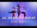 Jai jai shivshankar dance from spain  war  hrithik roshan  tiger shroff  vinatha and company