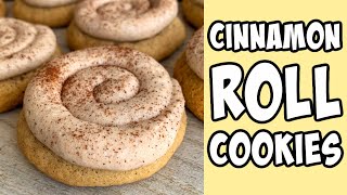 Cinnamon Roll Cookies! Recipe #Shorts screenshot 2