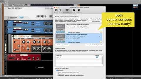 Mac Tutorial: how to set up a grid MIDI controller with the grid64 Player device in Reason