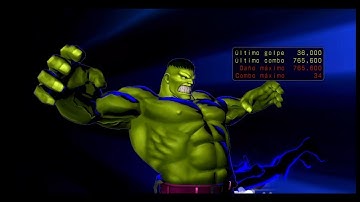 UMVC3 /#3 HULK Air Grab Combo Solo Confirm | No XFactor