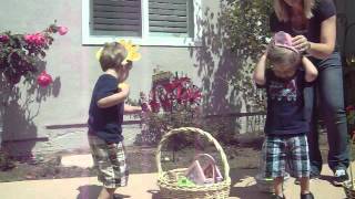 Jack and Ben Easter Hunt