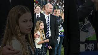 Princess Charlotte 10 makes surprise appearance with dad Prince William at Euro 2025