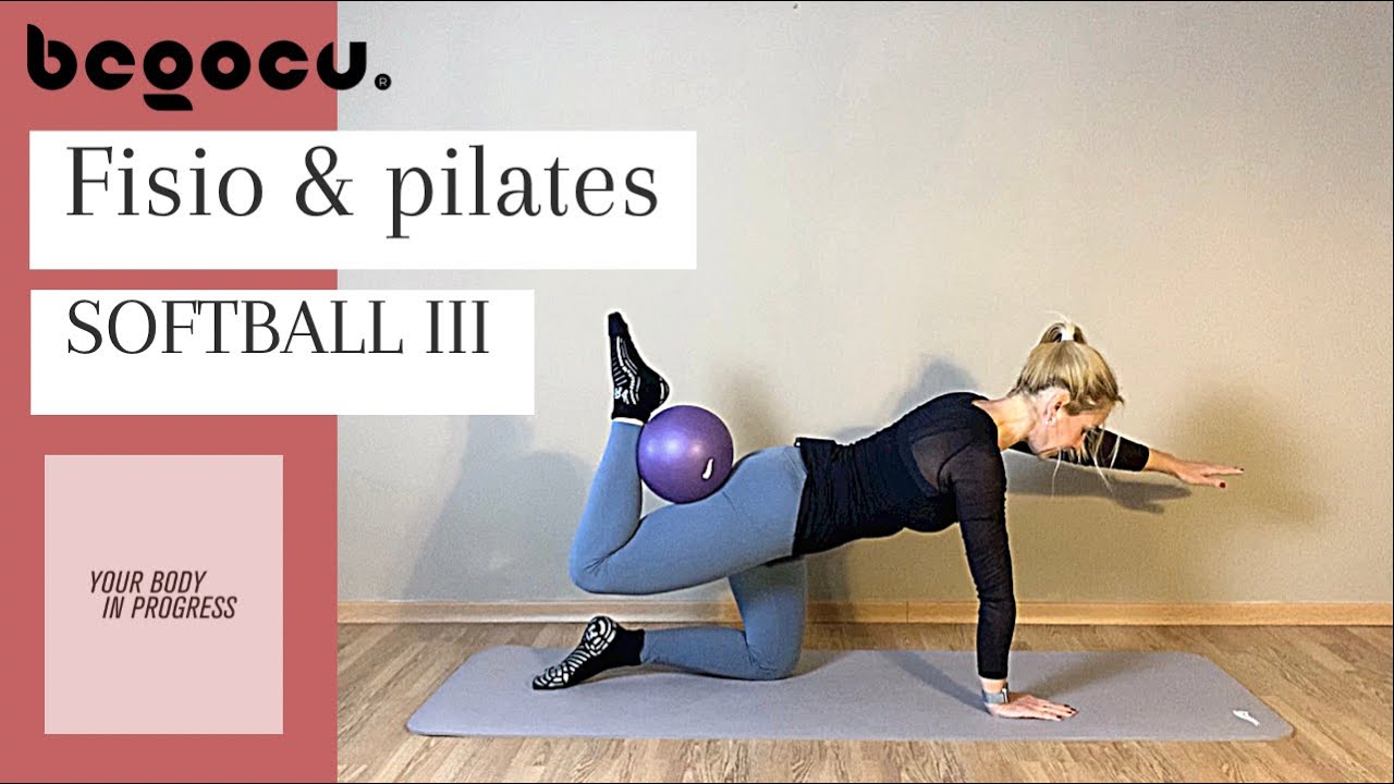PILATES CON PELOTAS PEQUEÑA . Tercera rutina de fisiopilates con la softball .