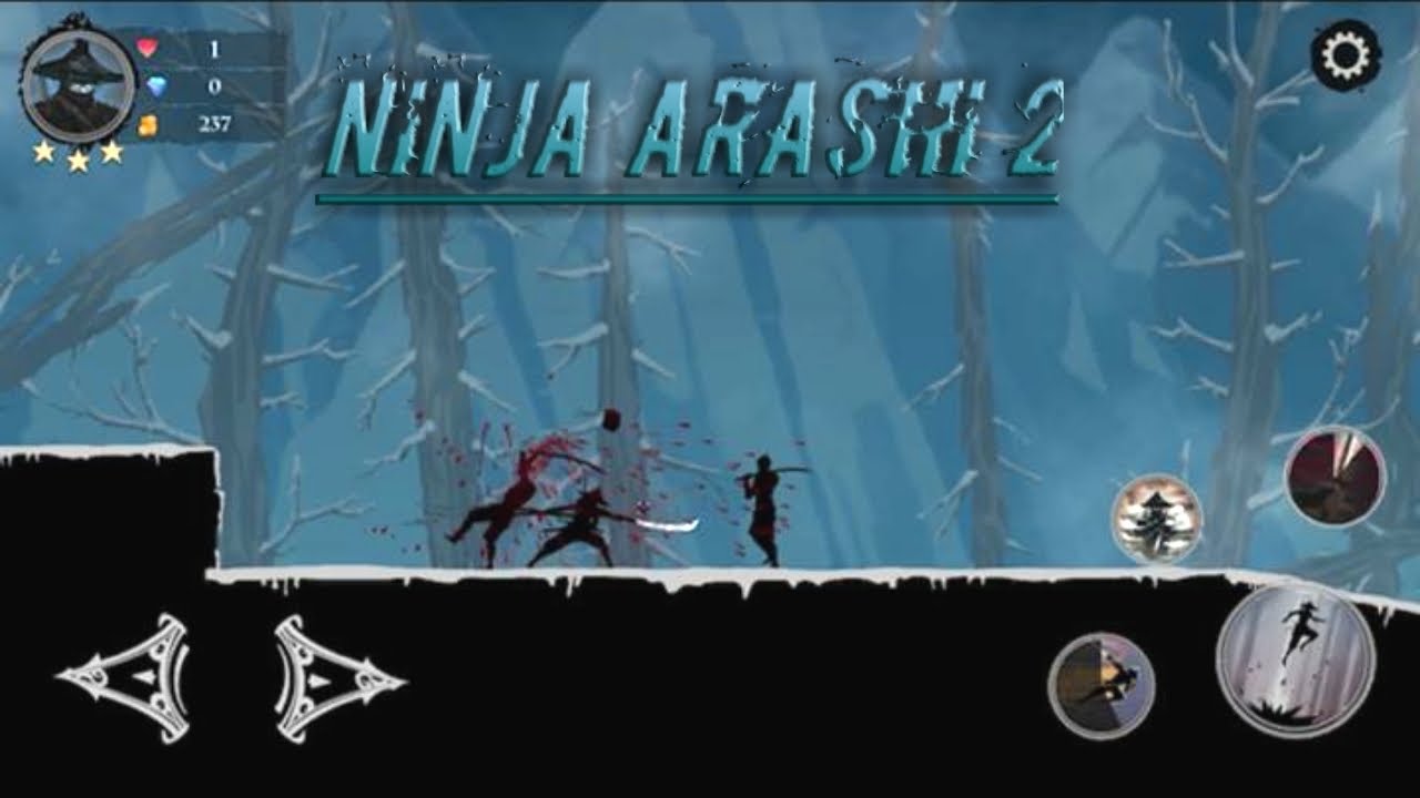 Ninja Arashi 2 Gameplay (Android iOS)blooshi3579 Gaming_universe53