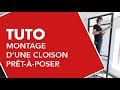 Comment monter une cloison prtposer srie 65  oz alu