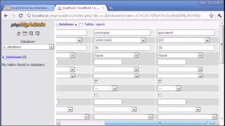 Information Beginner PHP Tutorial   111   phpMyAdmin Part 2 News