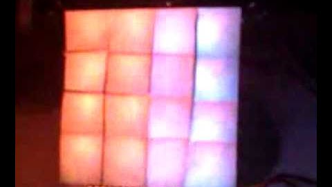 4x4 RGB Matrix with 16F88