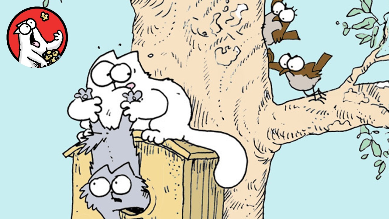 Try Not to Laugh Challenge: Funniest Cat Moments - Movie Night with Simon's Cat