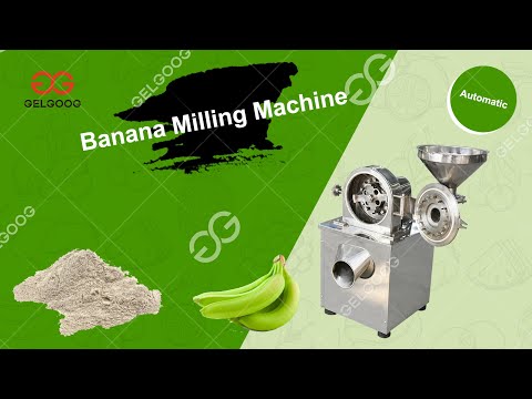 Banana Milling Machine Plantain Flour Processing Machine thumbnail