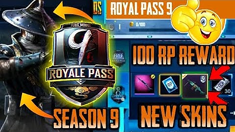 PUBG Mobile Season 9 All Rewards Leaks | 100 RP Outfit + New Gun Skins + Car Skin + New Emotes