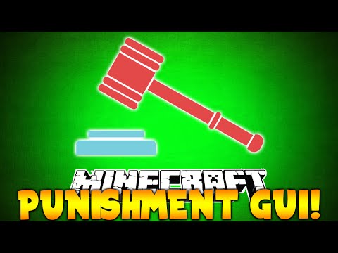 Minecraft Plugin | PUNISHMENT GUI!