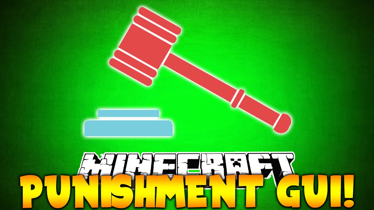 Minecraft Plugin | PUNISHMENT GUI! - YouTube