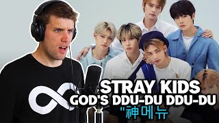 Rapper Reacts to STRAY KIDS GODS MENU DDU-DU DDU-DU!! | BLACKPINK WHAT?! (FIRST REACTION)