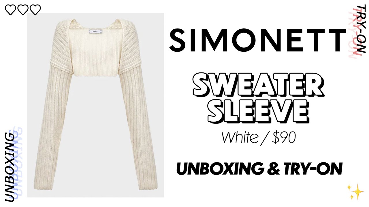 SIMONETT Sweater Sleeve | Unboxing 