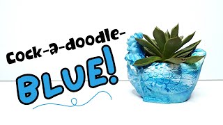 #94 Lets make my succulent plant a new home... with a swirl of color!