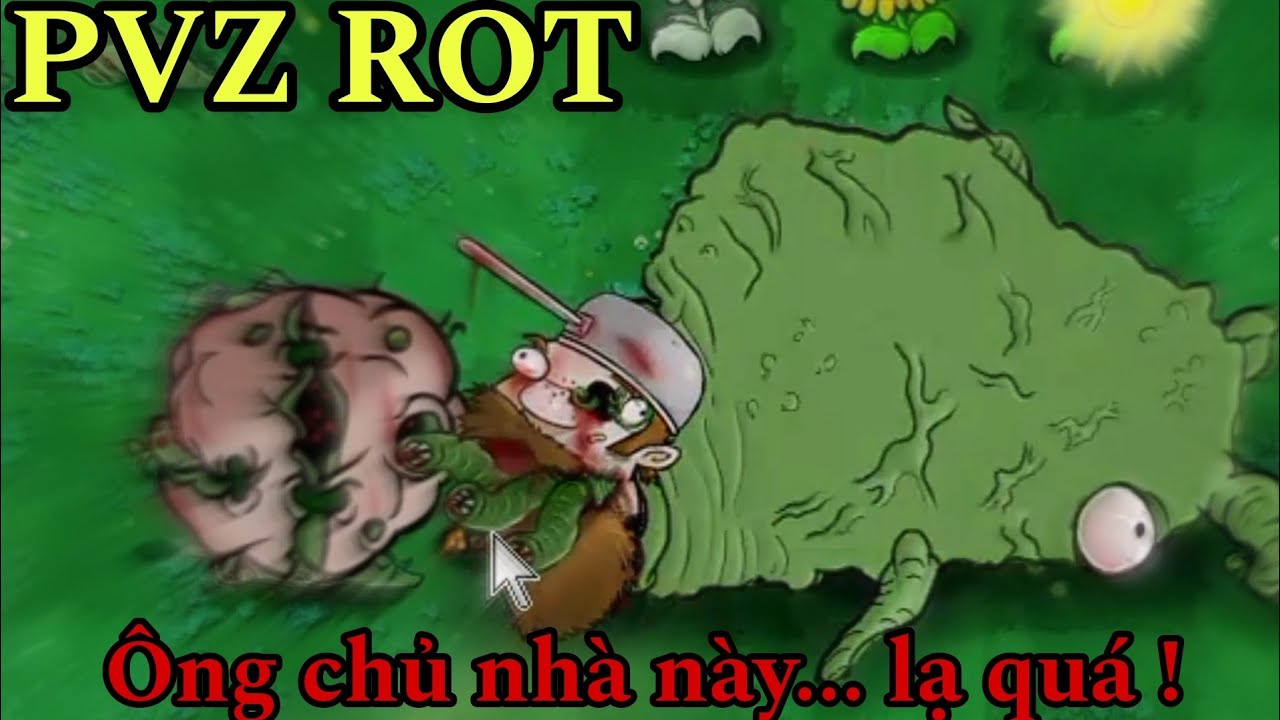 Plants vs Zombies ROT: Tôi đối đầu với Ký sinh trùng ngoài trái đất !!