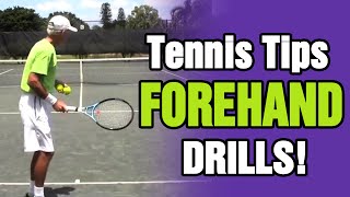 Tennis Forehand Technique Tips Coach Tom Avery
