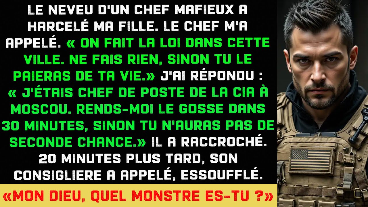 LE NEVEU D'UN CHEF DE LA MAFIEU A HARCELÉ MA FILLE, CE QUE J'AI FAIT ENSUITE ÉTAIT CHOQUANT