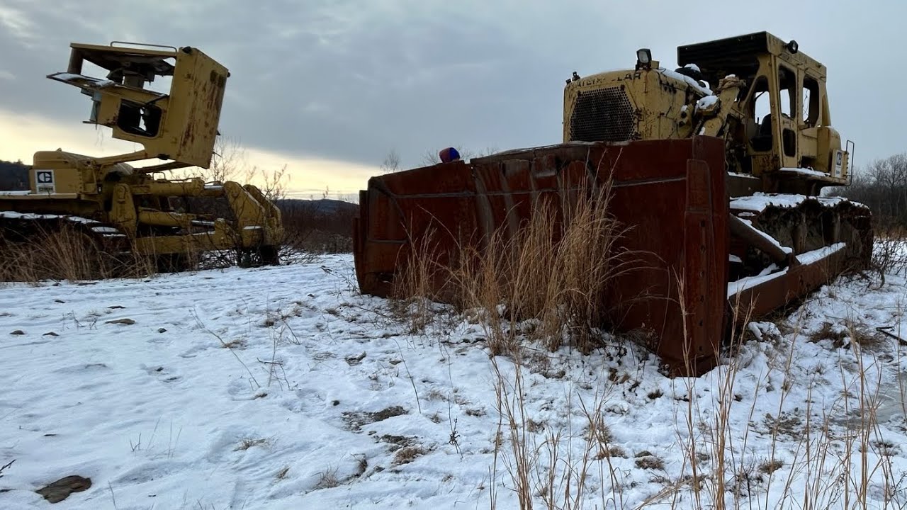 Abandoned D9Hs, D11N, Euclid haul trucks, and more! Old mining equipment left behind.