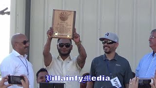 Andrew Cancio, Hometown Hero Recieves Key To The City Of Blythe, April 2Nd Andre Cancio Day
