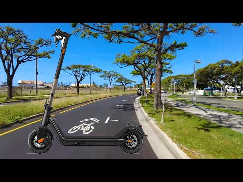 E SCOOTER RIDE Honolulu (Kakaako Makai) @narox