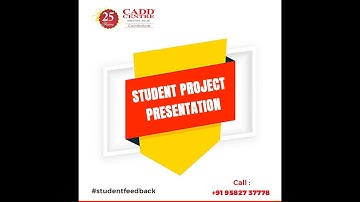 CADD Centre Student Projects | Course on Revit Architecture | Primavera Certification in Coimbatore