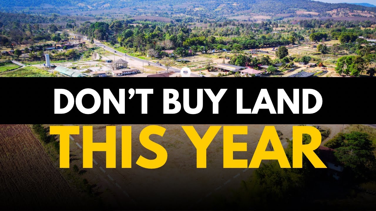 Why This Is Not The Year to Buy Land | Real Estate Investment in 2024 | All You Need To Know
