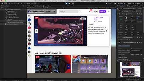 Demo of 3D WebView for Windows and macOS with Twitch