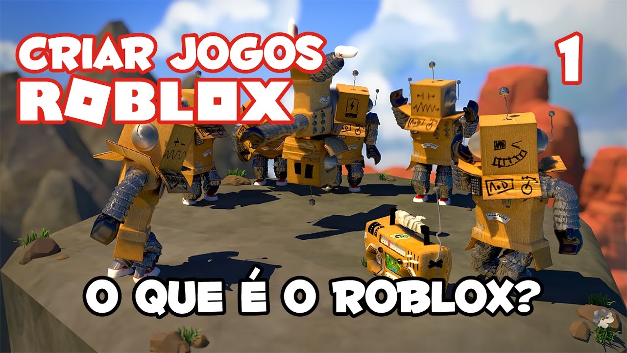 1  Como CRIAR JOGOS no ROBLOX!!! Aprenda a usar o Roblox Studio!! ROBLOX  Guia do Iniciante 