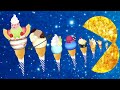 hungry Planets Funny Planet comparison 8 Planets sizes Planet SIZES for kids for BABY惑星を学ぼう　子供・幼児・赤ち