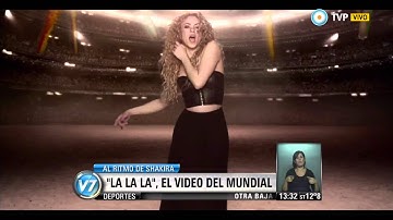 Visión 7 - Brasil 2014 al ritmo de "La La La", con el estilo de Shakira